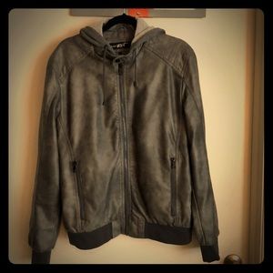 Black River Faux Leather Jacket